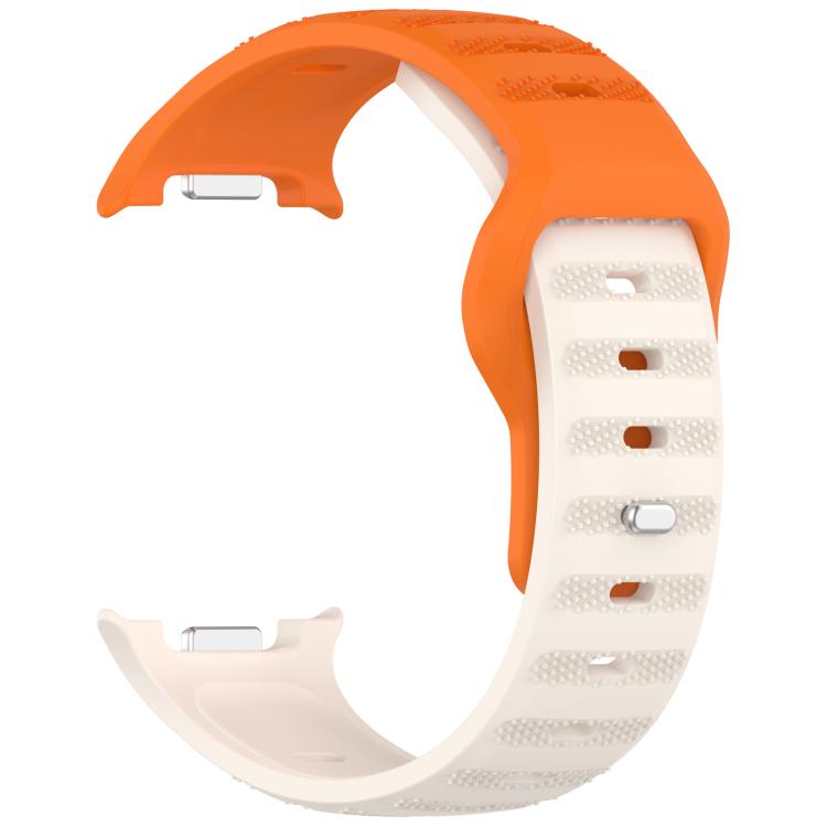 For Samsung Galaxy Watch Ultra/Ultra 2025 xDfind Round Dots Silver Stud Buckle Silicone Watch Band