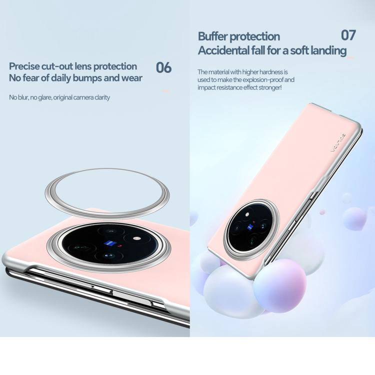 For vivo X Fold5 SULADA Skin Feel Liquid Leather Shockproof Phone Case