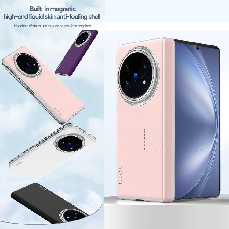 For vivo X Fold5 SULADA Skin Feel Liquid Leather Shockproof Phone Case