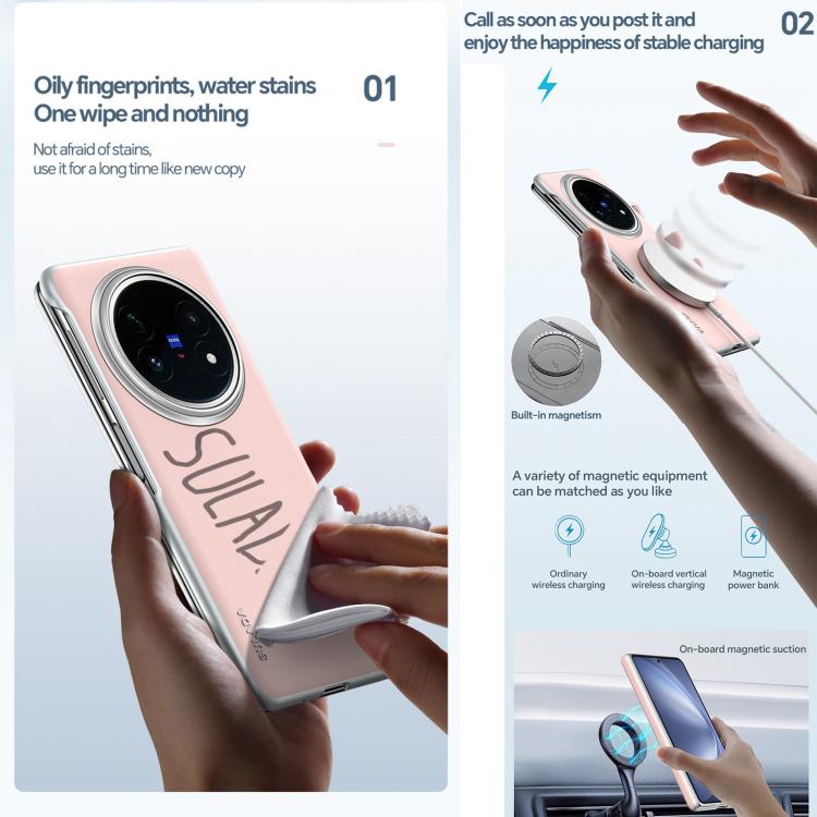 For vivo X Fold5 SULADA Skin Feel Liquid Leather Shockproof Phone Case