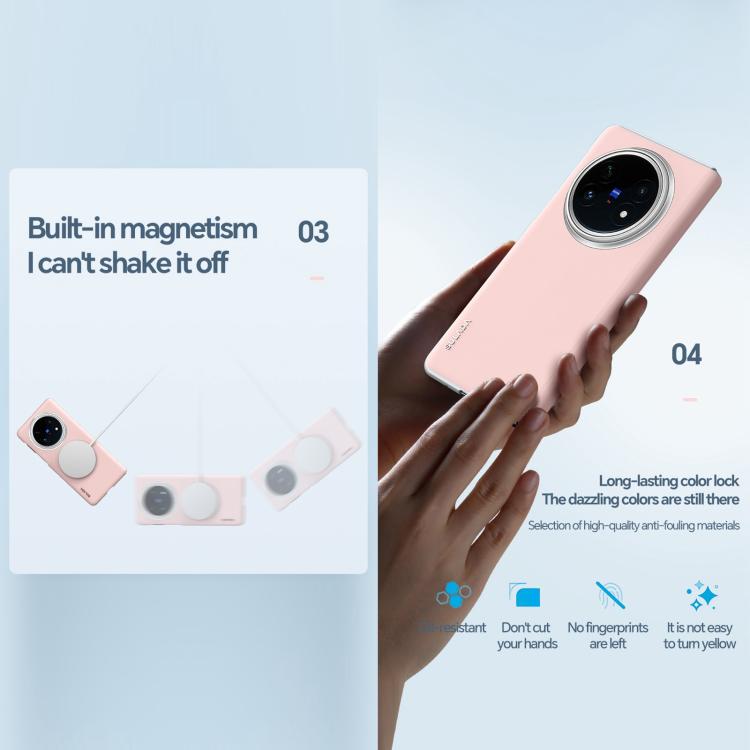 For vivo X Fold5 SULADA Skin Feel Liquid Leather Shockproof Phone Case