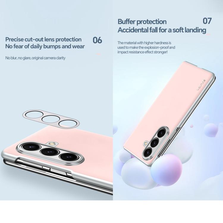 For Samsung Galaxy Z Fold7 5G SULADA Skin Feel Liquid Leather Shockproof Phone Case