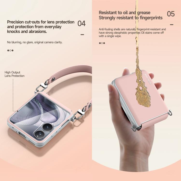 For Xiaomi Mix Flip 2 SULADA Skin Feel Liquid Leather Shockproof Phone Case