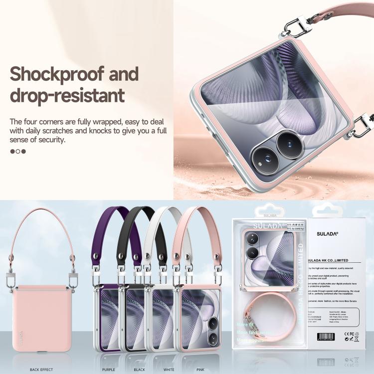 For Xiaomi Mix Flip 2 SULADA Skin Feel Liquid Leather Shockproof Phone Case