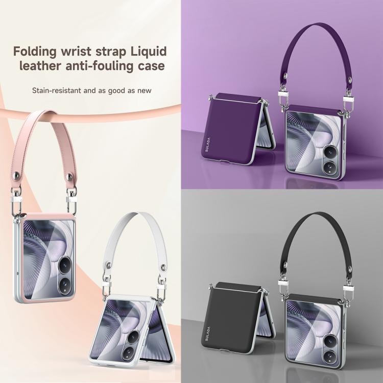 For Xiaomi Mix Flip 2 SULADA Skin Feel Liquid Leather Shockproof Phone Case