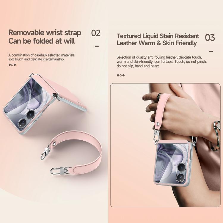 For Xiaomi Mix Flip 2 SULADA Skin Feel Liquid Leather Shockproof Phone Case