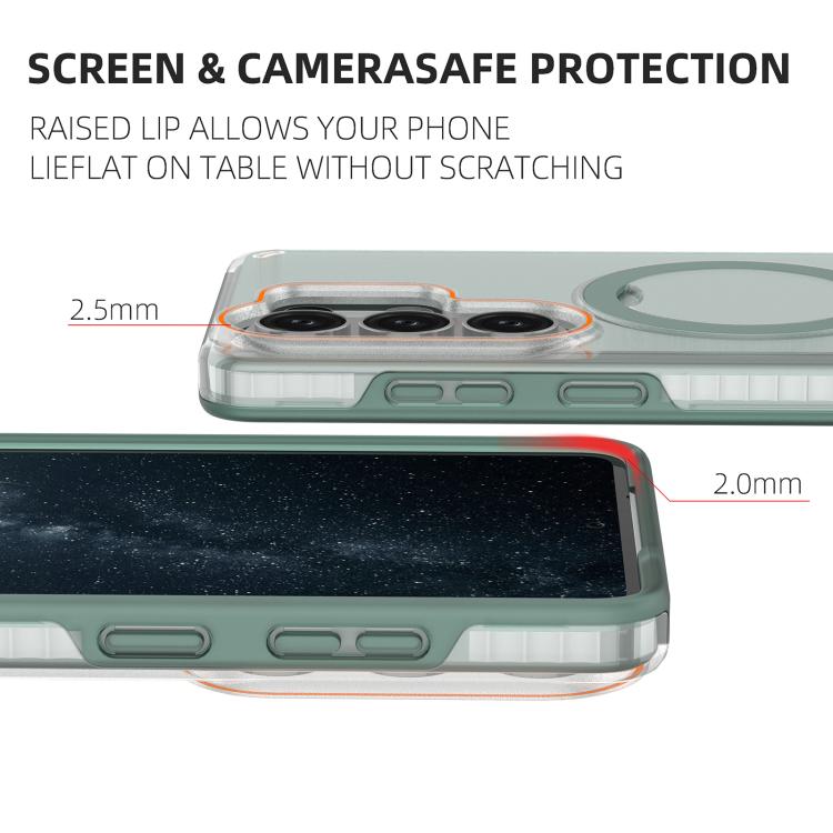For Samsung Galaxy S26 Ultra 5G Colorful 2 in 1 MagSafe Ring Holder Phone Case