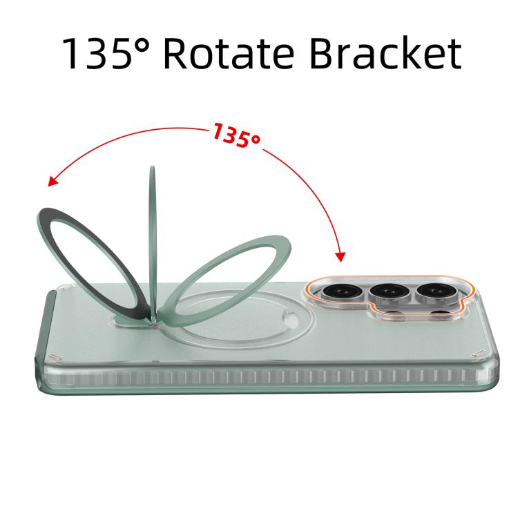 For Samsung Galaxy S26 Ultra 5G Colorful 2 in 1 MagSafe Ring Holder Phone Case