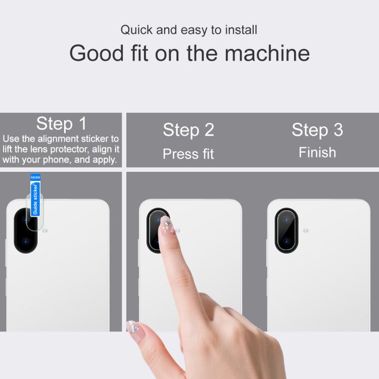 For Samsung Galaxy A07 4G IMAK Rear Camera Lens Glass Film Thin Version
