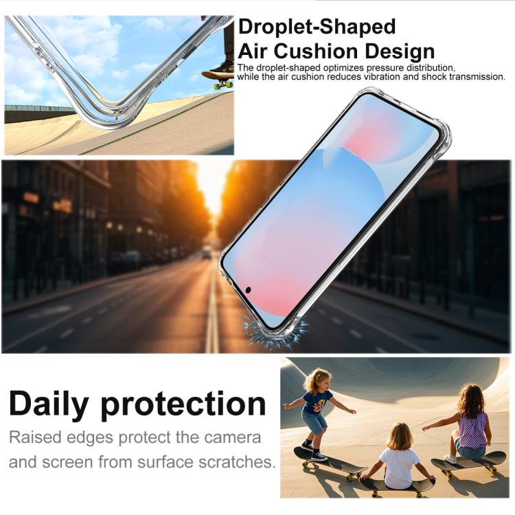 For Samsung Galaxy S25 FE 5G imak Shockproof Airbag TPU Phone Case