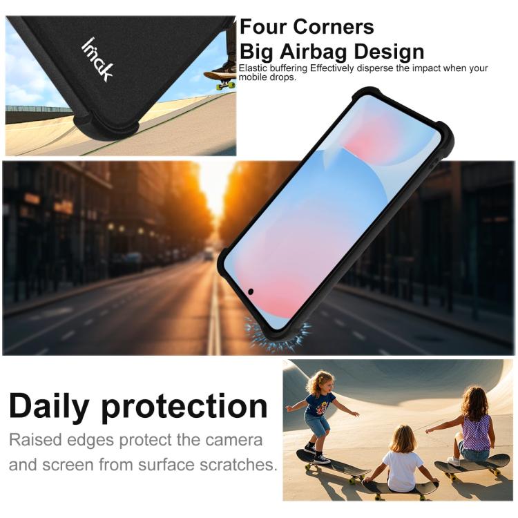 For Samsung Galaxy S25 FE 5G imak Shockproof Airbag TPU Phone Case