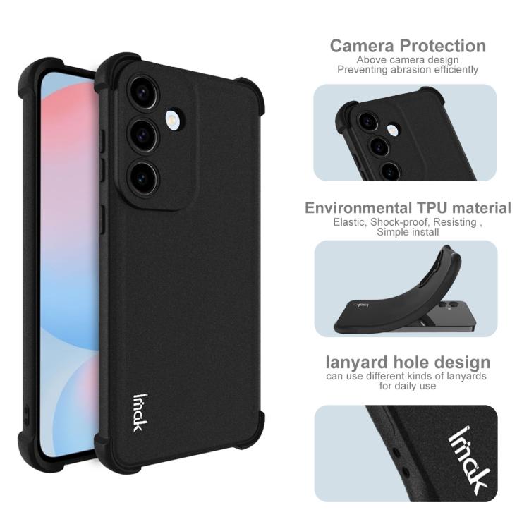 For Samsung Galaxy S25 FE 5G imak Shockproof Airbag TPU Phone Case
