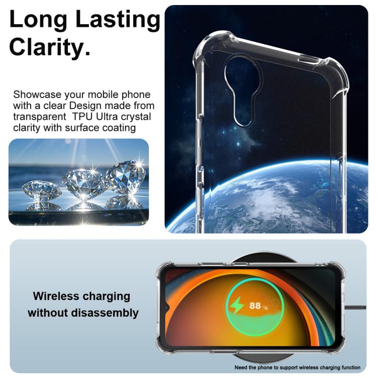 For Samsung Galaxy Xcover7 imak Shockproof Airbag TPU Phone Case