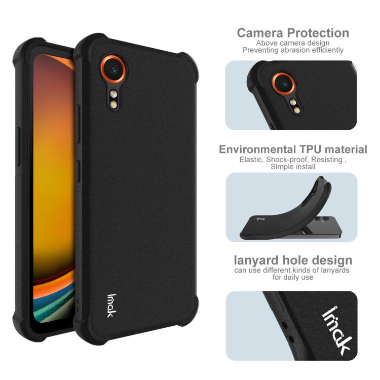 For Samsung Galaxy Xcover7 imak Shockproof Airbag TPU Phone Case
