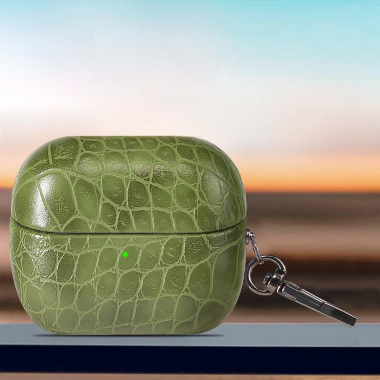 For Samsung Galaxy Buds3 / Buds3 Pro Candy Color Crocodile Texture Earphone Protective Case