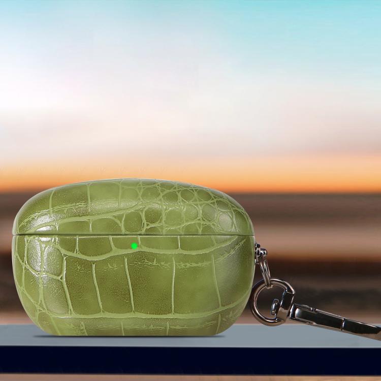 For Sony WF-1000XM5 Candy Color Crocodile Texture Earphone Protective Case