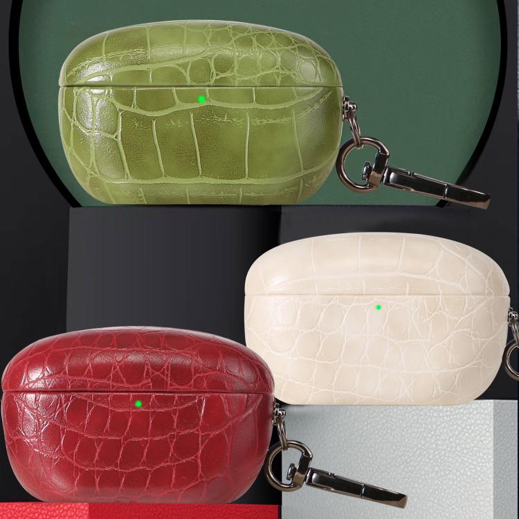 For Sony WF-1000XM5 Candy Color Crocodile Texture Earphone Protective Case