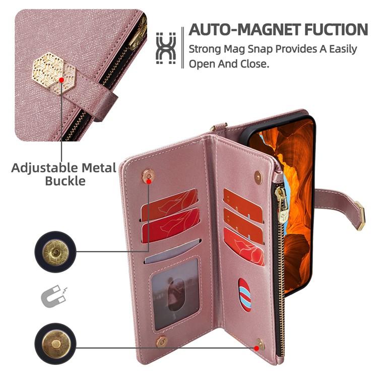 For OnePlus Ace 6 Crossbody Handle Cross Texture Leather Phone Case
