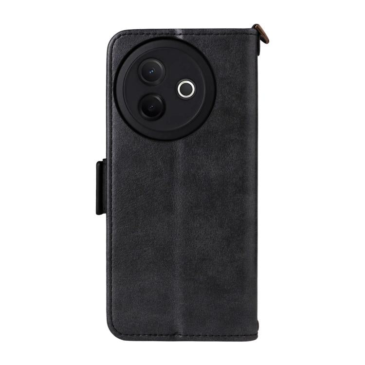 For vivo Y39 5G Global Multi-card Slots Crossbody Cowhide Leather Phone Case