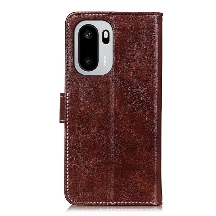 For OnePlus 15R 5G/Ace 6/Ace 6T 5G Retro Crazy Horse Texture Leather Phone Case