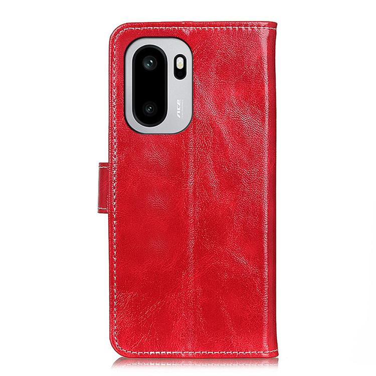 For OnePlus 15R 5G/Ace 6/Ace 6T 5G Retro Crazy Horse Texture Leather Phone Case
