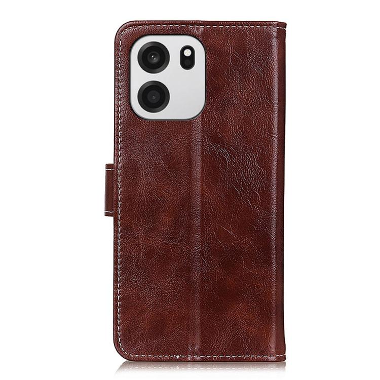 For OnePlus Turbo 6 / 6V Retro Crazy Horse Texture Leather Phone Case