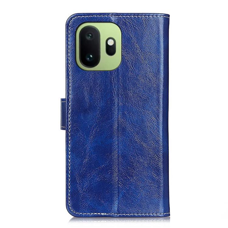 For OnePlus 15T Retro Crazy Horse Texture Leather Phone Case