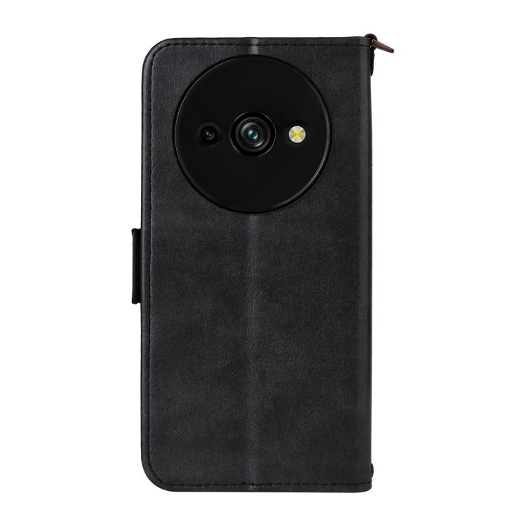 For Oukitel C59 Pro Multi-card Slots Crossbody Cowhide Leather Phone Case