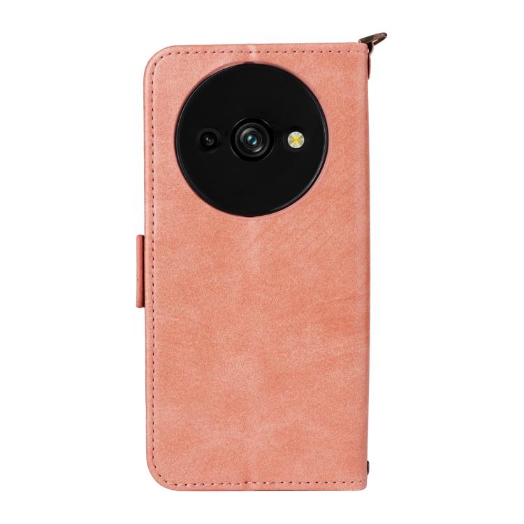 For Oukitel C59 Pro Multi-card Slots Crossbody Cowhide Leather Phone Case