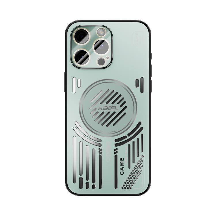 For iPhone 13 Pro Max ABEEL Ice Fox Series Magsafe Heat Sink Cooling Phone Case