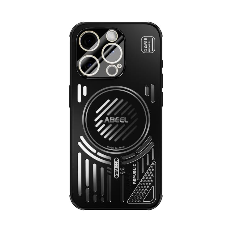 For iPhone 13 Pro ABEEL Ice Fox Series Magsafe Heat Sink Cooling Phone Case