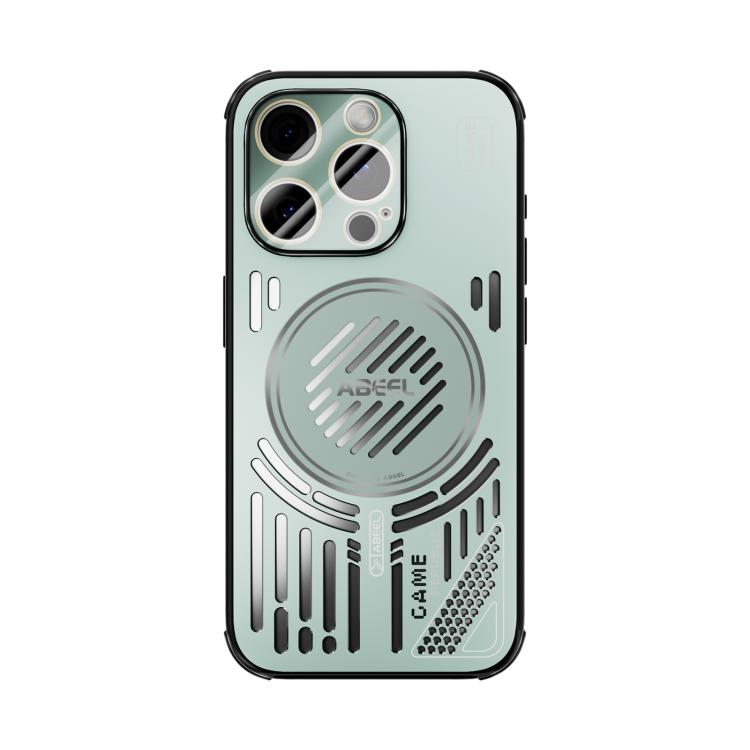 For iPhone 13 Pro ABEEL Ice Fox Series Magsafe Heat Sink Cooling Phone Case