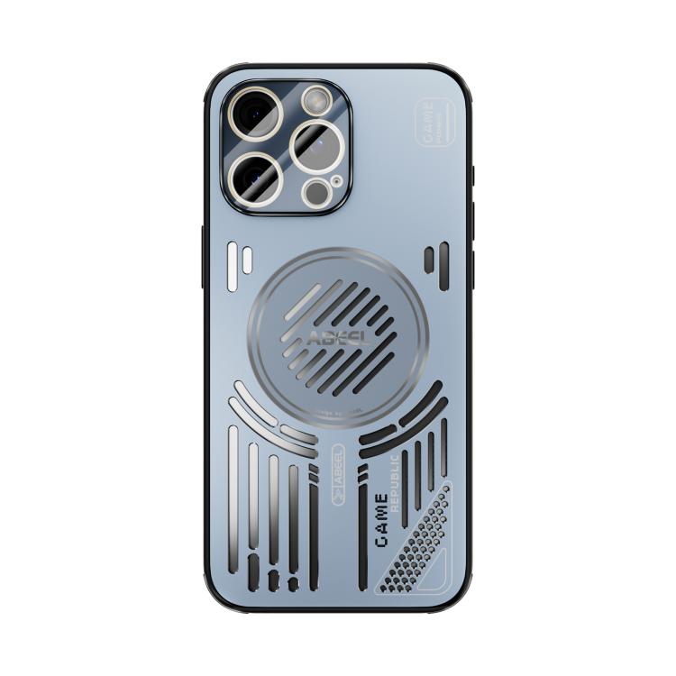 For iPhone 15 Pro ABEEL Ice Fox Series Magsafe Heat Sink Cooling Phone Case