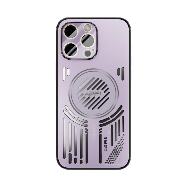 For iPhone 15 Pro ABEEL Ice Fox Series Magsafe Heat Sink Cooling Phone Case