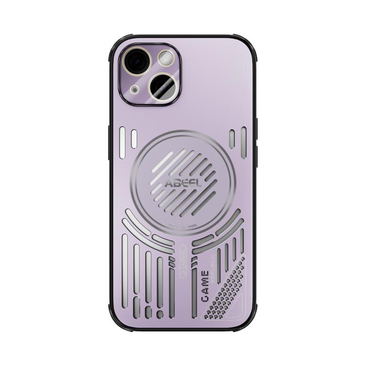 For iPhone 15 ABEEL Ice Fox Series Magsafe Heat Sink Cooling Phone Case