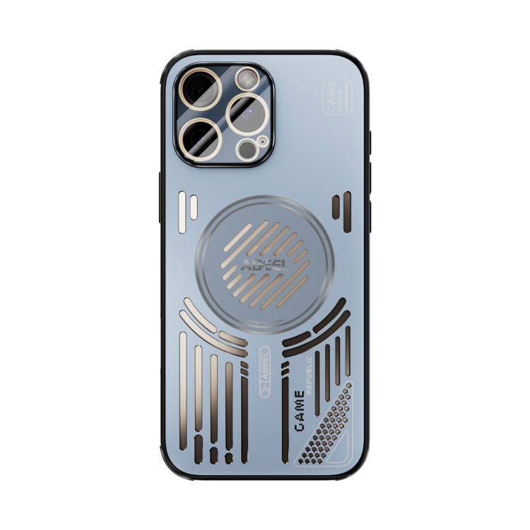 For iPhone 16 Pro ABEEL Ice Fox Series Magsafe Heat Sink Cooling Phone Case