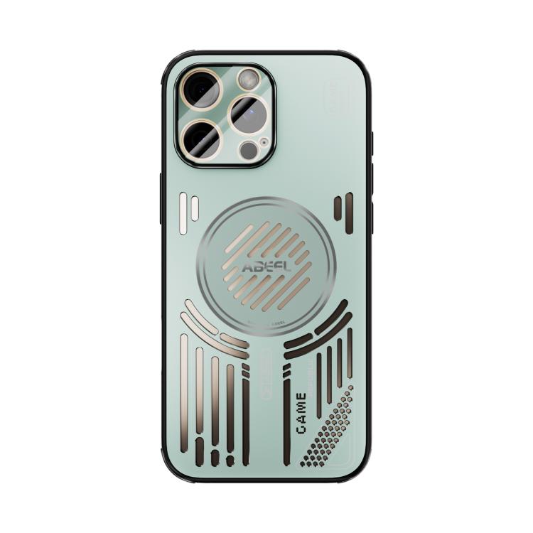 For iPhone 16 Pro ABEEL Ice Fox Series Magsafe Heat Sink Cooling Phone Case