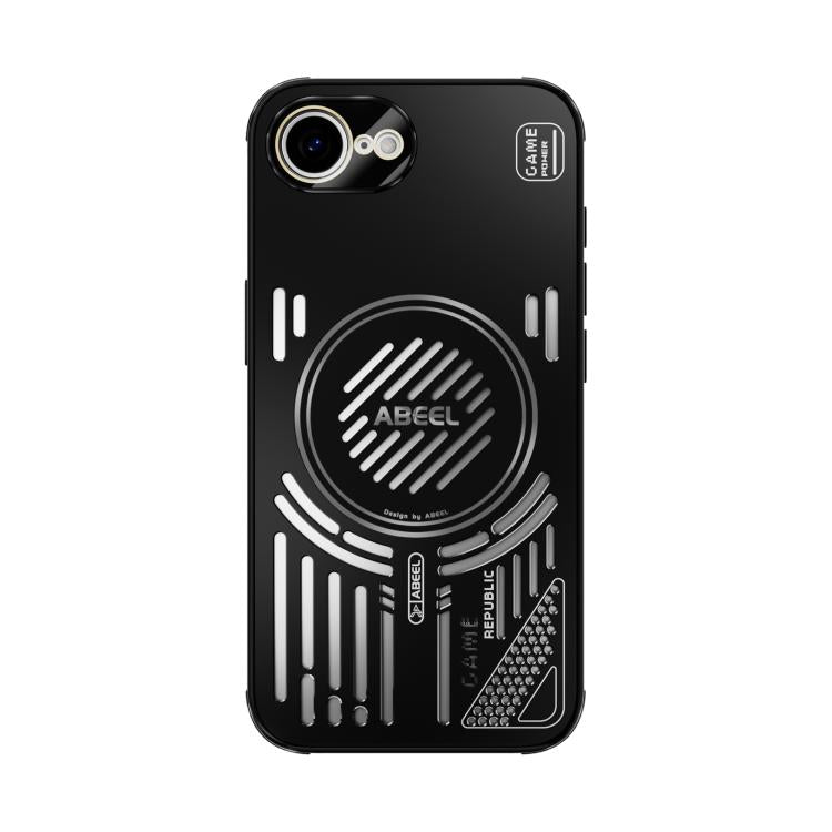 For iPhone 16e / 17e ABEEL Ice Fox Series Magsafe Heat Sink Cooling Phone Case
