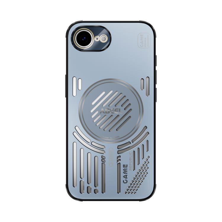 For iPhone 16e / 17e ABEEL Ice Fox Series Magsafe Heat Sink Cooling Phone Case