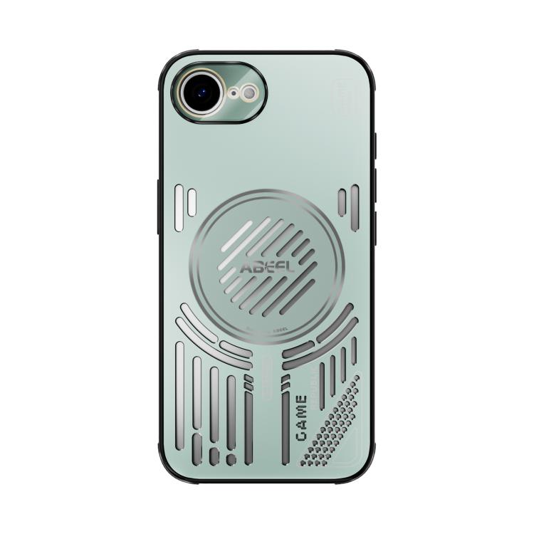For iPhone 16e / 17e ABEEL Ice Fox Series Magsafe Heat Sink Cooling Phone Case
