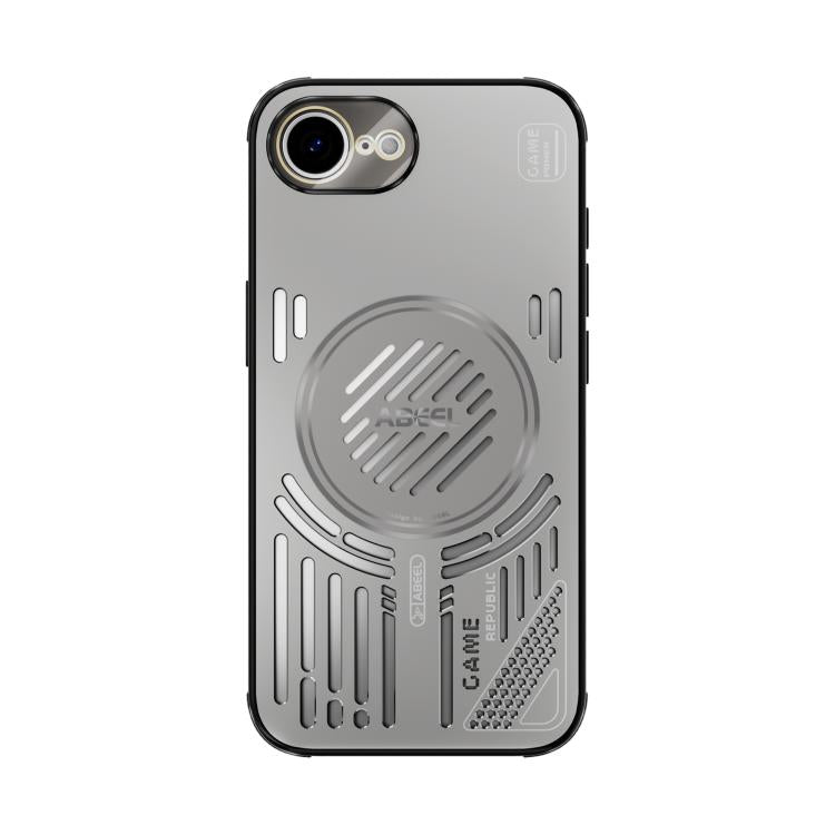 For iPhone 16e / 17e ABEEL Ice Fox Series Magsafe Heat Sink Cooling Phone Case