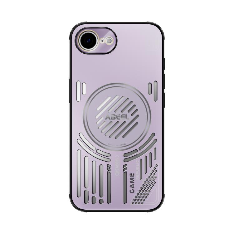 For iPhone 16e / 17e ABEEL Ice Fox Series Magsafe Heat Sink Cooling Phone Case