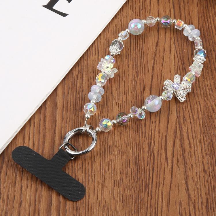 Starry Sky Bead Chain Phone Anti-lost Short Lanyard