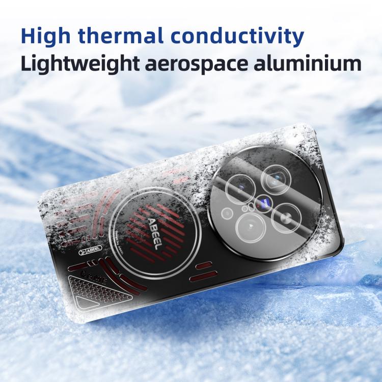 For vivo X200 Pro ABEEL Ice Fox Series Magsafe Heat Sink Cooling Phone Case