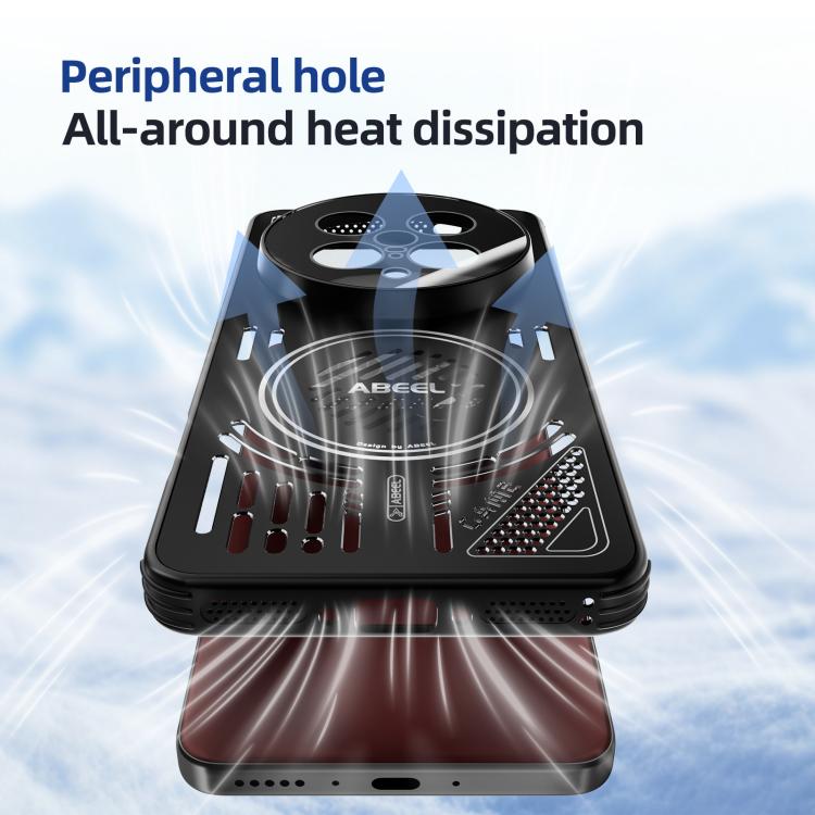 For vivo X200 ABEEL Ice Fox Series Magsafe Heat Sink Cooling Phone Case