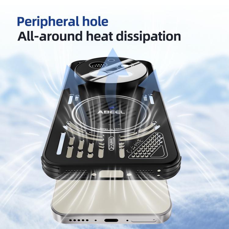 For vivo X300 Pro ABEEL Ice Fox Series Magsafe Heat Sink Cooling Phone Case