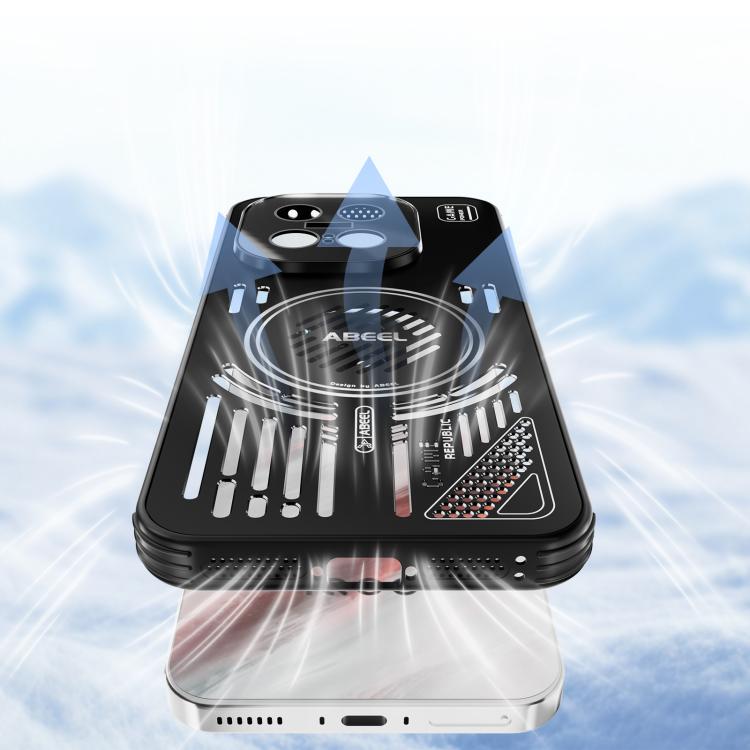 For vivo iQOO 15 Ultra 5G ABEEL Ice Fox Series Magsafe Heat Sink Cooling Phone Case