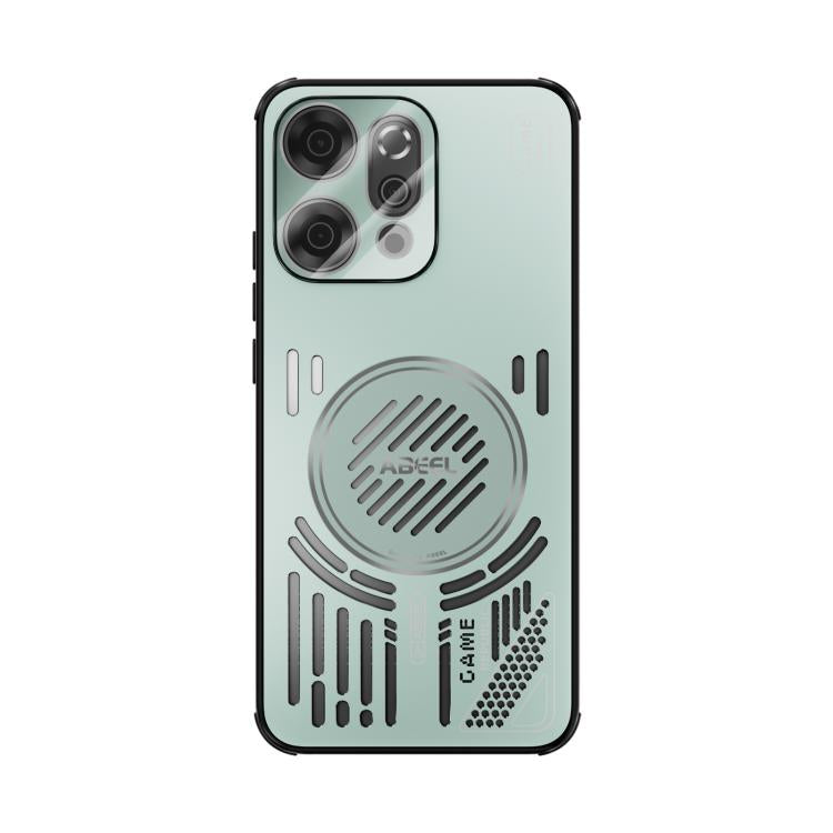 For OPPO Reno 14 Pro Global ABEEL Ice Fox Series Magsafe Heat Sink Cooling Phone Case