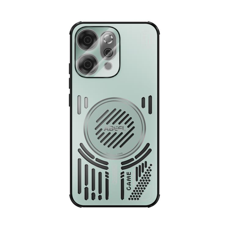 For OPPO Reno 14 Global ABEEL Ice Fox Series Magsafe Heat Sink Cooling Phone Case
