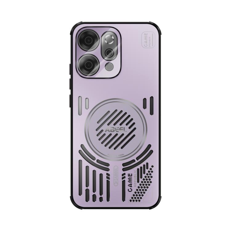 For OPPO Reno 14 Global ABEEL Ice Fox Series Magsafe Heat Sink Cooling Phone Case
